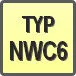 Piktogram - Typ: NWC6